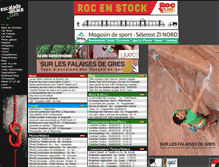 Tablet Screenshot of escalade-alsace.com